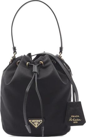Prada Pre-owned Prada Mini Re Nylon Re Edition 1978 Bucket Bag Ladies TSQVE7H9PGXQ380J
