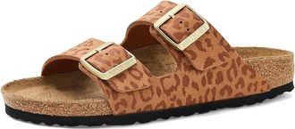 Birkenstock Arizona - Leo Womens Dress Sandals Leo Pecan : EU 41 (US Womens 10-10.5) Narrow, Faux Leather