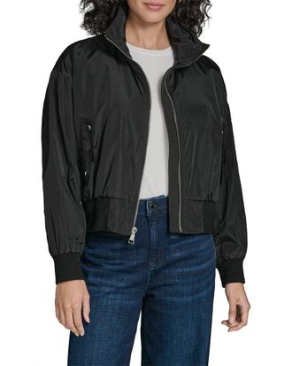 Karl Lagerfeld Karl Lagerfeld Dolman Sleeve Bomber Jacket