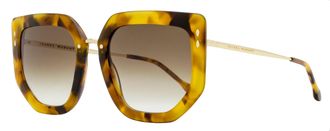 Isabel Marant Womens Geometric Butterfly Sunglasses IM0149S 2IKHA Havana Gold 55mm