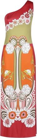 La DoubleJ Clingy Roy Jurk Plac&eacute;e - Dames - Maxi kleedjes - Veelkleurig - S - Kleedjes