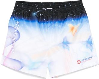 Casablanca Galactic Connection Logo Swim Shorts