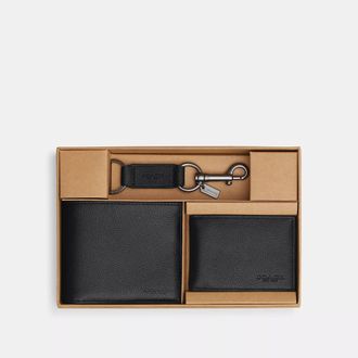 Coach Boxed 3 In 1 Wallet Gift Set