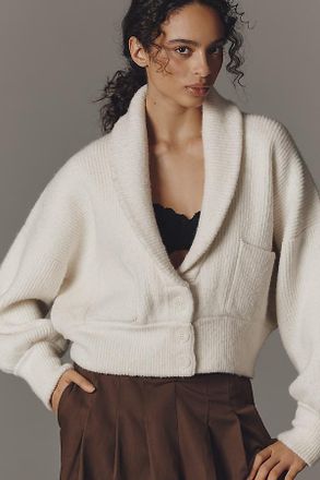 endless rose Chunky Collared Cardigan Sweater