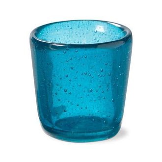 Tag Paint Box Blown Glass Tealight Holder in Blue at Nordstrom