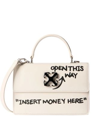 Off-white Jitney 1.4 tote bag - Neutrals