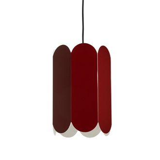 HAY ARCS SHADE suspension/table lamp, red