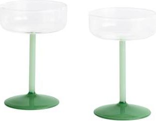 HAY Dessert bowl tint - Green - Borosilicated glass