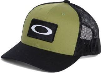 Oakley Original Patch Trucker Hat in Black/Fern at Nordstrom Rack