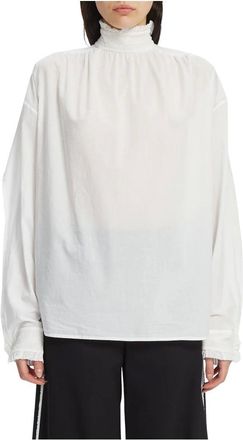 Ann Demeulemeester Donna, Top, Bianco, M, new