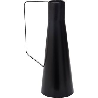 Foreside Home And Garden Black Modern Metal Decorative Vase at Nordstrom