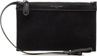 Balenciaga Pre-owned Balenciaga Canvas Navy Cabas Pouch Ladies GHKBLXC1CMX4EV9W