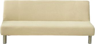 OEM Funda Para Sof&aacute; - Sin Apoyabrazos - El&aacute;stica Resistente A Manchas - Beige - 160 A 190 Cm