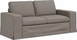 vidaXL Sof&aacute; Taup&eacute; 182 X 80 X 82 Cm Tela Vidaxl