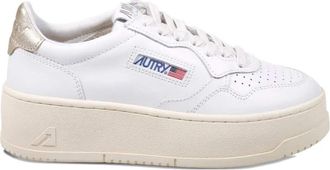Autry Plateau-Sneaker mit Logo-Patch