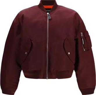Dsquared2 Bomber Jacket Anni 80 - - Jackets - Uomo - Rosso - M