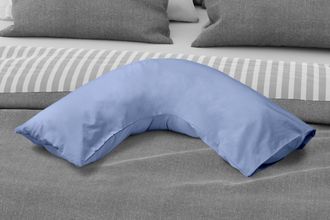 Emma Barclay 180 Thread Count Percale V Shaped Pillowcase in Blue - Emma Barclay | TJ Hughes