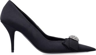 Balenciaga Black Bow Pumps