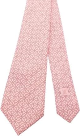 Louis Vuitton Pre-owned Vintage Cravat - - Pre-owned - Uomo - Rosa - ONE SIZE