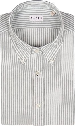 Xacus Camicia a righe - Bianco