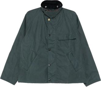 Barbour buttoned pocket jacket - unisex - Cotton - 32 - Green