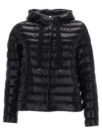Herno Neutrals Shiny Quilted Down Jacket