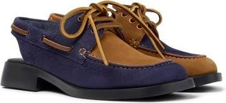 Camper Donna Twins Mismatched Loafer Mule in Multi - Brown at Nordstrom, Size 40