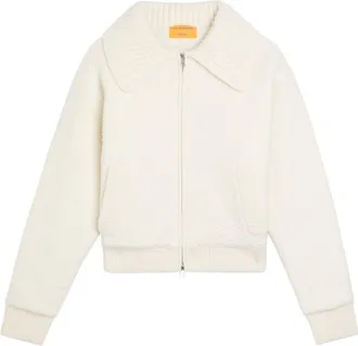 Guest In Residence Cross Country Textured Wool-blend Jacket - Cream - XS (UK6 / XS)