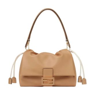 Fendi Mamma Baguette Medium - female - Fendi - Handbags - Brown - ONE SIZE - Bags