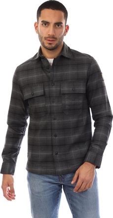 Belstaff Herenoverhemd Belstaff Corduroy Fallgate in grijs