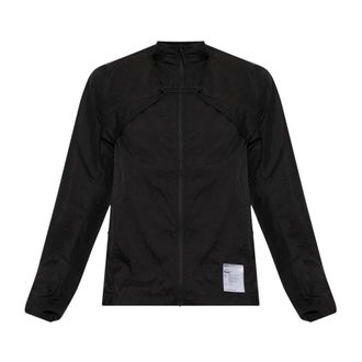 SATISFY Satisfy - Two-Piece Trainingsjas Rippy - Heren - Sport - Zwart - Maat: S Poliester