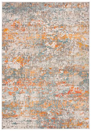 Safavieh Alfombra gris/naranja/multicolore 160 x 229 cm