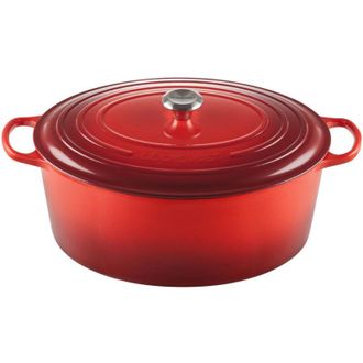 LE CREUSET Br&auml;ter 40cm, Kirschrot