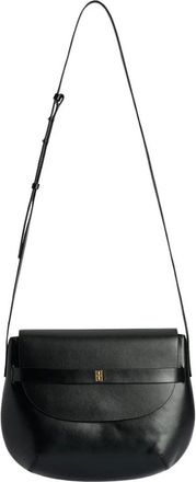 By Malene Birger Cross Body Bags, female, Black, Size: ONE SIZE Leather Accessories with Adjustable Strap and Inner Pocket