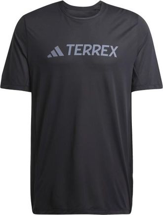 ADIDAS TERREX Multi ClimaCool Logo Tech T-Shirt Funktionsshirt f&uuml;r Herren | grau/schwarz