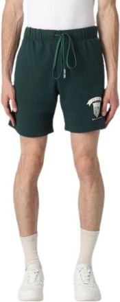 Autry Fitness, Heren, Groen, L, Katoen, Tennis Club Badge Shorts