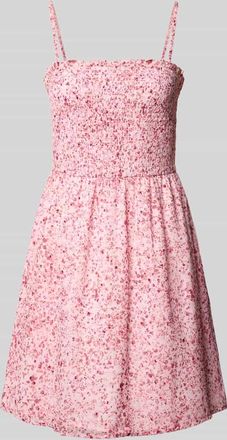 Only Fit and Flare Freizeitkleid mit Allover-Muster Modell ELIZA ANIKA in Rosa, Gr&ouml;&szlig;e XL