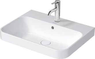 Duravit Duravit - Happy D.2 Plus Fregadero De Sobremesa, 60, Sin Agujero