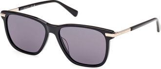 GANT GA00005 01A Mens Sunglasses Black Size 55