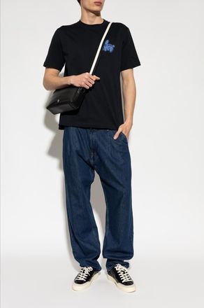Paul Smith T-shirt With Print, Mens, Navy Blue