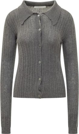 Tela Joy Gebreide Vest - Dames - Vesten - Grijs - L - Truien & Vesten