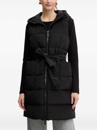 A|X Armani Exchange Gilet monopetto in seta - Nero
