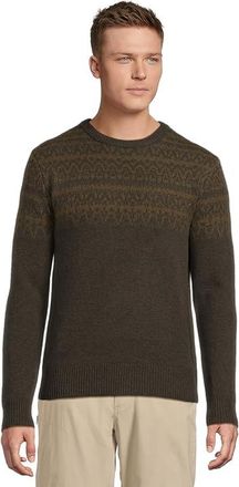Royal Robbins Arch Rock Crew Long Sleeve Mens Sweater Black Olive Lassen Pattern : 2XL, Wool