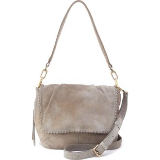 Hobo Harley Leather Shoulder Bag in Golden Granite at Nordstrom