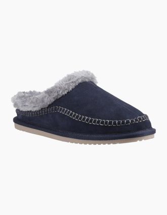 Hush Puppies Mens Atticus Mens Slipper - Navy - Size: 11