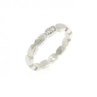 Chanel Platinum 950 Band Ring (Pre-Owned)