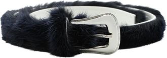 Missoni Riem met gesp - Dames - Riemen - Blauw - 70 CM - Accessoires