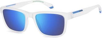 Polaroid PLD 2174/S Zonnebril - Heren - Accessoires - Grijs - Maat: 54 MM