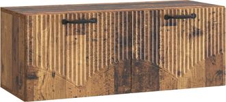 vidaXL Mueble Para Tv De Pared Madera Envejecida 78,5 X 31 X 30 Cm Vidaxl