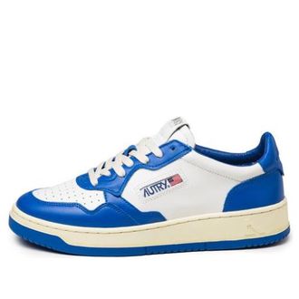 Autry Autry Medalist Leather Low Azure White AULM-WB15
